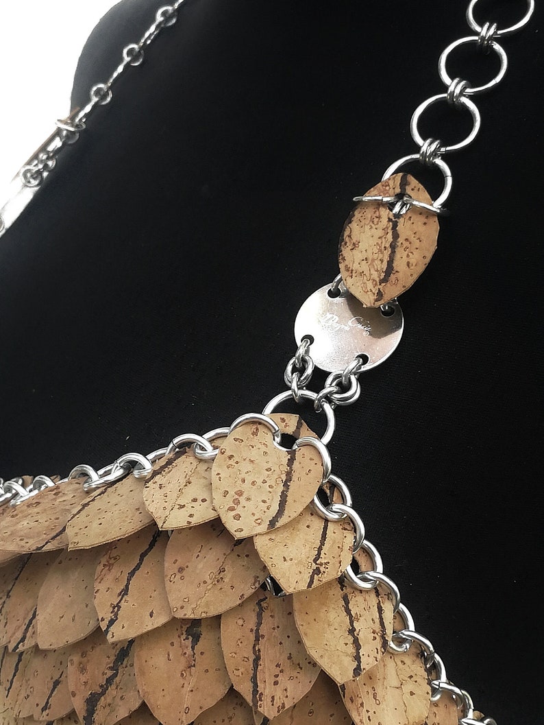 Dress /'Rubikon/' CORKfashionDESIGN by Dragons Chain\u00ae