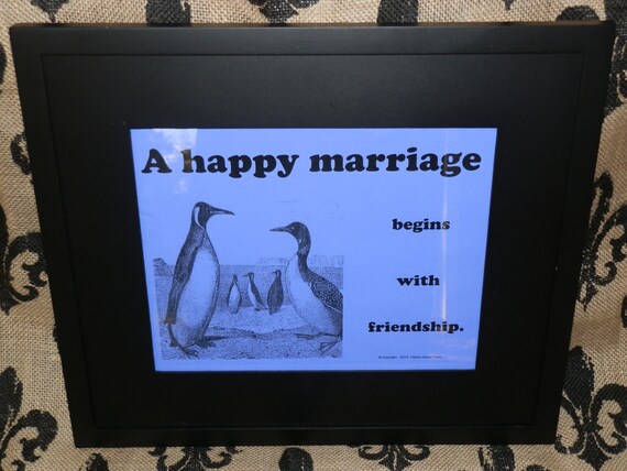 WEDDING/ANNIVERSARY POSTER Wedding Favors or Anniversary Card for Husband or Wife Choice 3 Colors Wedding Favors Frameable 8-1/2" X 11"
