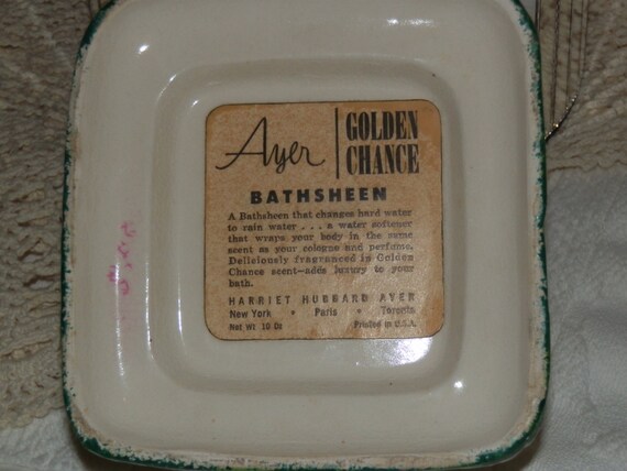 Vintage Cottage Vanity Jar Harriet Hubbard Ayer J… - image 5