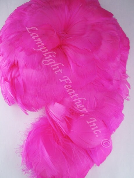 Beads by The Dozen Feather Boa Hot Pink Light Weight
