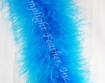 Turquoise Feather Boa Marabou 25 gram per Each