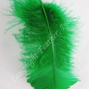 Green Craft Feathers Turkey Plumage per one ounce package
