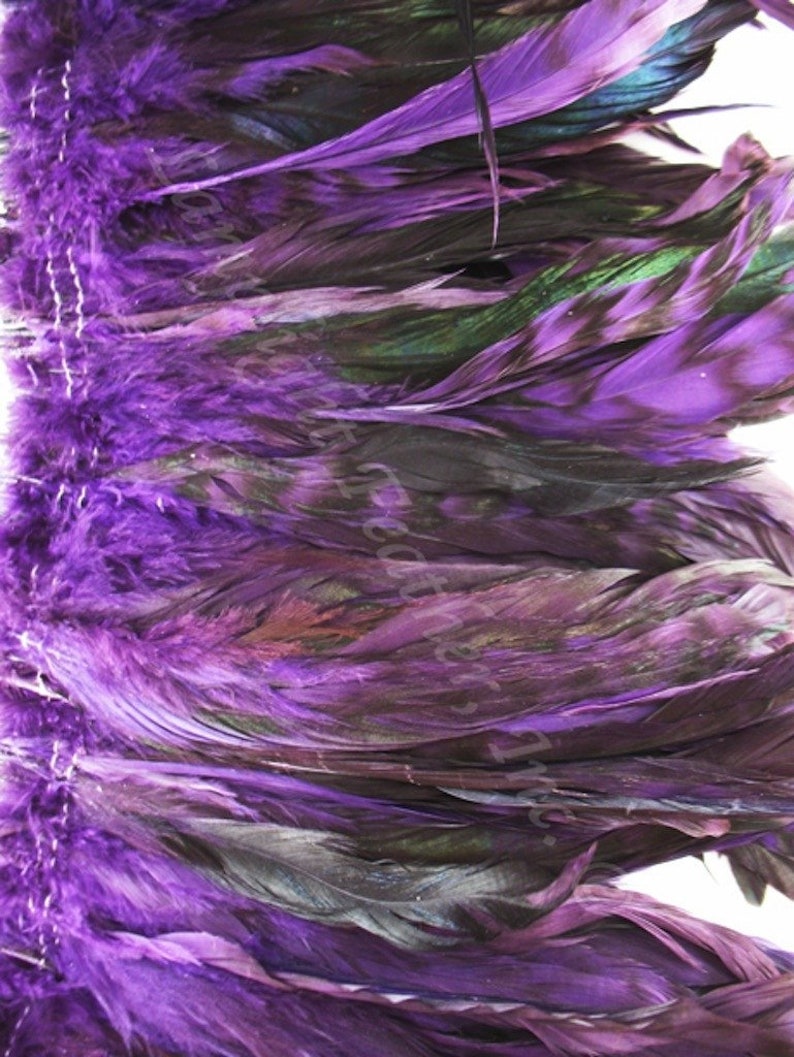 1 Dozen Orange Chinchilla Stripped Rooster Coque Tail Feathers Supply Costume