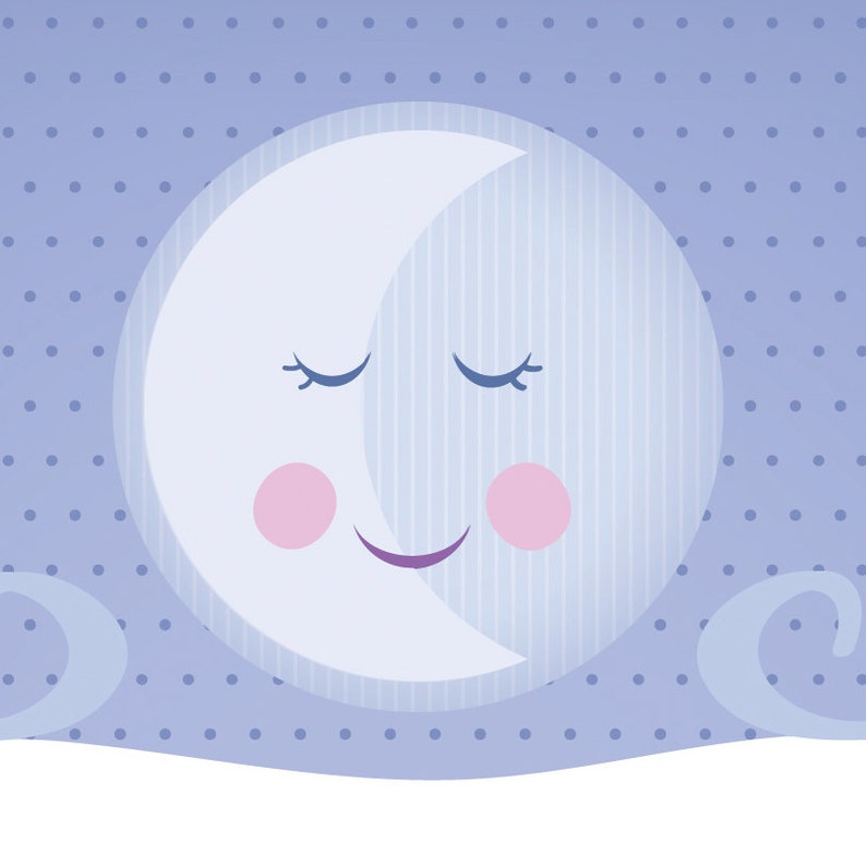 Printable Nursery Art - Instant Download Nursery Print - Good Night ...