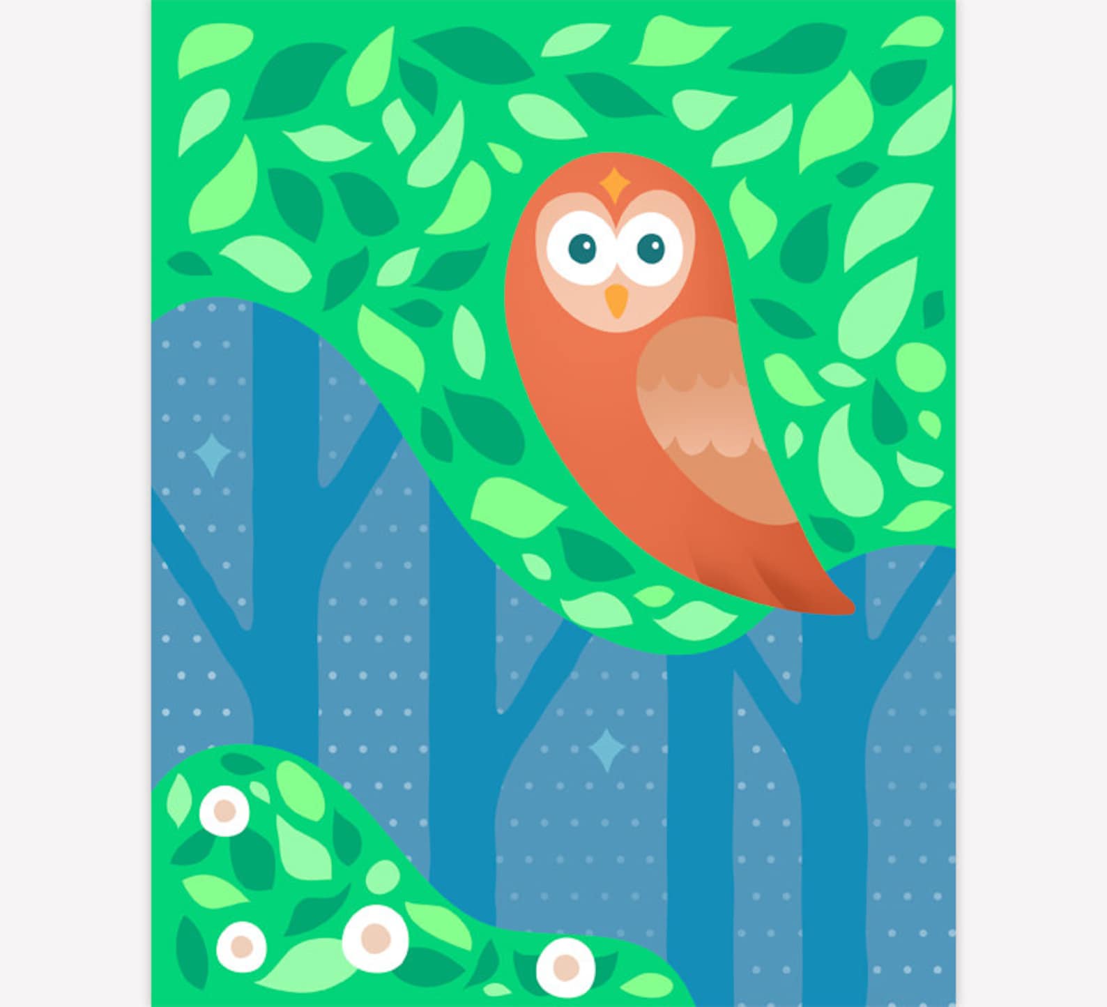 Owl Printable Nursery Art Instant Download Owl Nursery Decor - Etsy