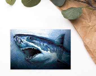 Great White Shark Standard Postcard