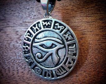 Tribal Egyptian 925 triangle necklace Molax Chopa Tribe Safiya Silver Pyramid Eye of Horus pendant Sterling Silver all seeing eye pendant
