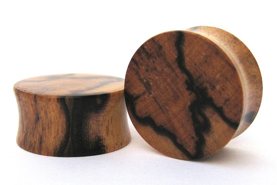 Ring half with lapis lazuli silver rings with ebony wood