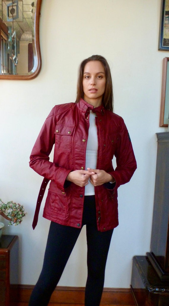 Belstaff Trialmaster Red Classic NEW Vintage Belte