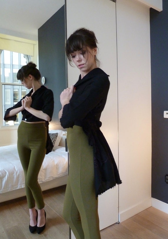 1990s Susan Cianciolo Painted Peplum Jacket: Avan… - image 8