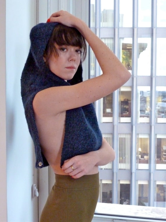 Susan Cianciolo Hooded Sweater OOAK Avant Garde 19