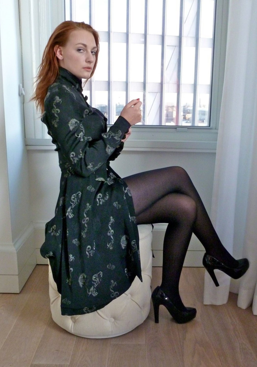 Robe Jean Paul Gaultier Collector Longue Multicouleur – Taille S/38, Occasion Très Bon état