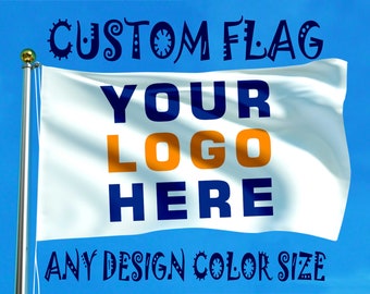 Custom Flag Custom Flags Street Banners Garden Flags Etsy