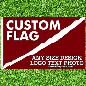 Custom Desk Flag: Personalized Mini Banner, Print Your Image
