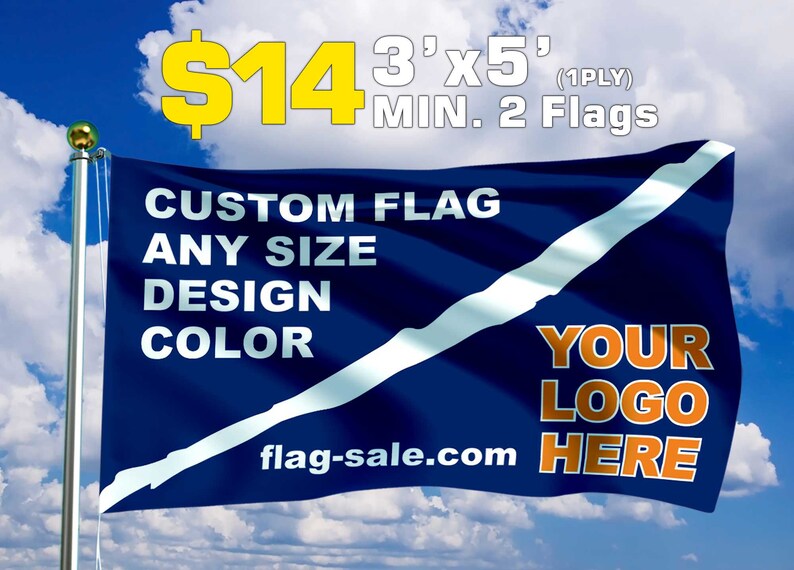 Custom flag maker custom flag 3x5 boat flag garden flag etsy