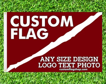 Advertising Flag - Rave Flag - Event - Custom Flag - Avenue Banner - Birthday Flag - Techno Flag - Rescue Flag - Protest Flag - Pride Flag