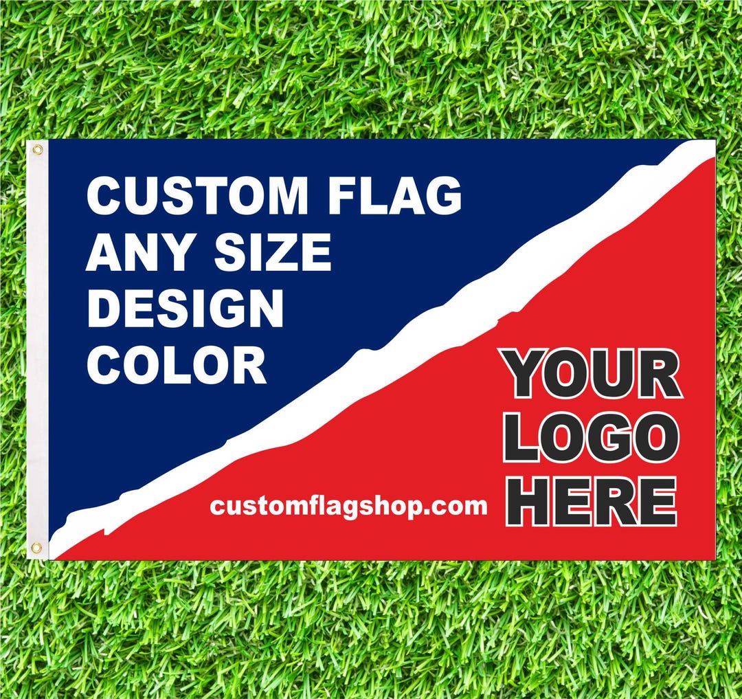 Custom Polyester Flag: Personalized Banner, Party Decor - Etsy