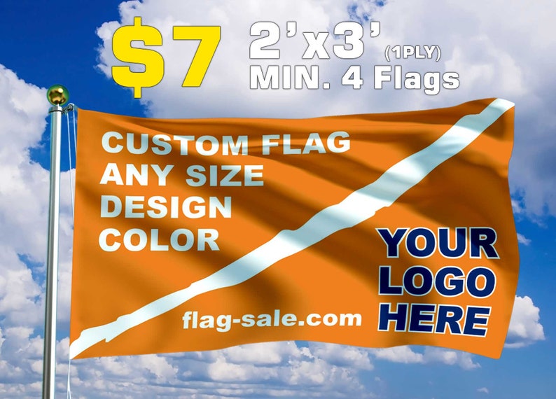 Custom Flag Designs House Divided College Team Flag Etsy