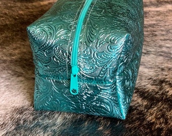 Box Style Western Makeup Bag