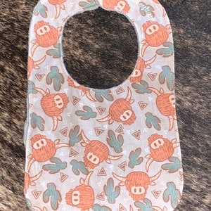 Western Print Bib