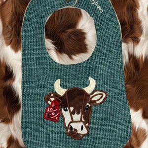 Western Embroidered Bibs