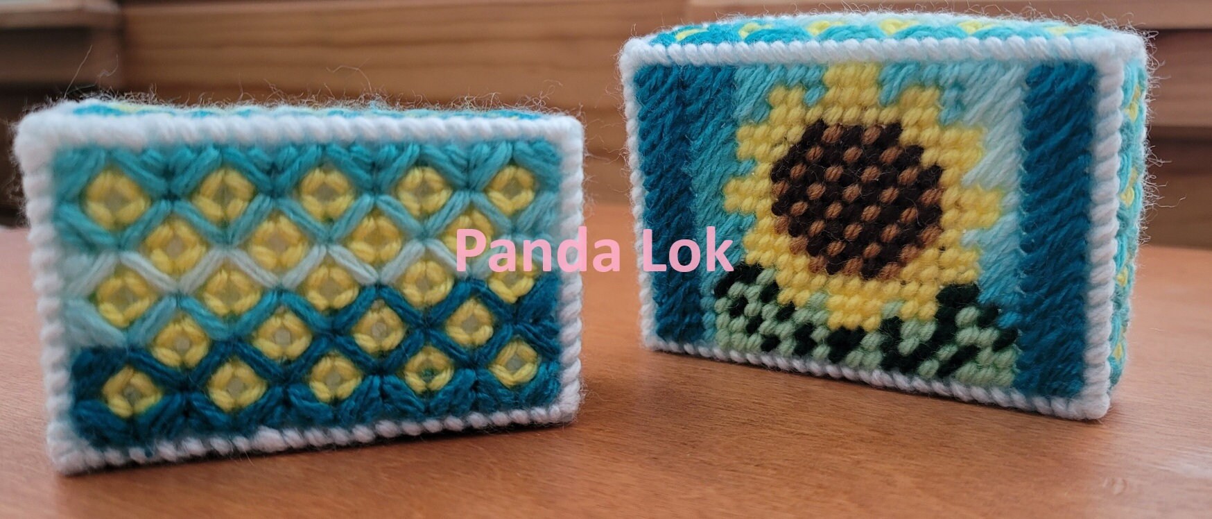 Sunflower Plastic Canvas Trinket Box PDF Pattern Only - Instant ...