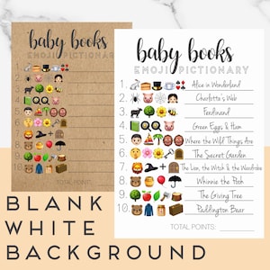Emoji baby shower answers on sale