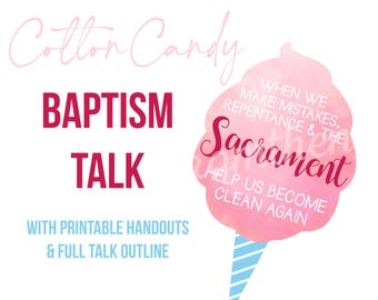 Cotton Candy Baptism Talk – Printable Handout (PDF)