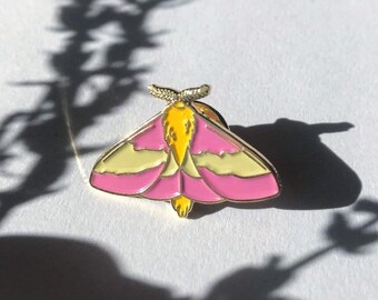 rosy maple moth plush