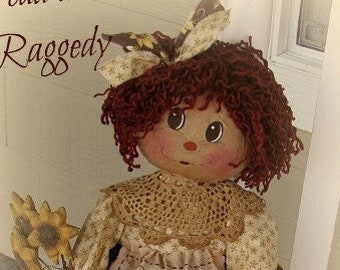 Primitive Ragdoll Pattern Spread a lil Sunshine Sunflower Raggedy Pattern