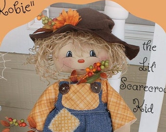 Primitive Scarecrow Pattern Kobie Scarecrow PDF Fall Sewing Pattern
