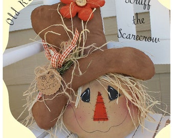 Primitive Scarecrow Pattern Scruff the Scarecrow PDF Sewing Craft Pattern