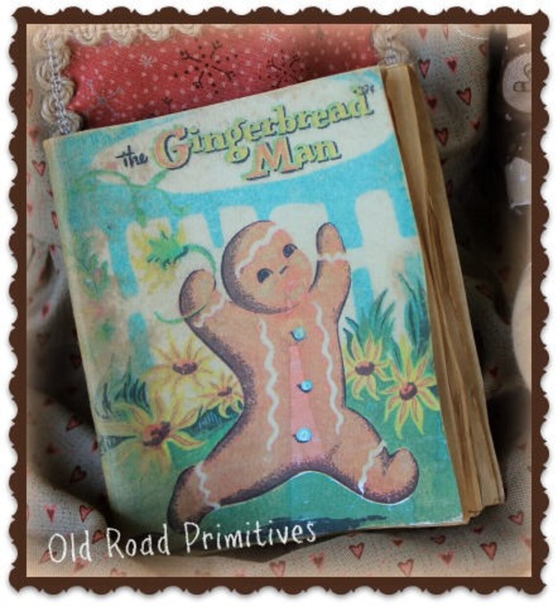Primitive Gingerbread Pattern Prim Lil Christmas Ginger PDF Sewing ...