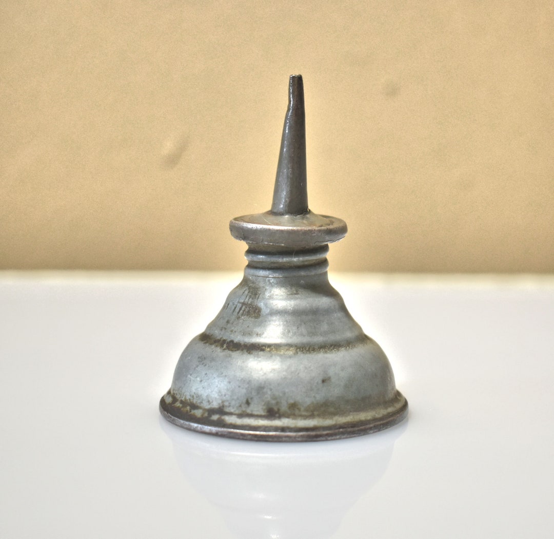 Vintage Metal Sewing Machine Oil Can Etsy