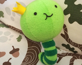 King Worm plush (MADE TO ORDER)