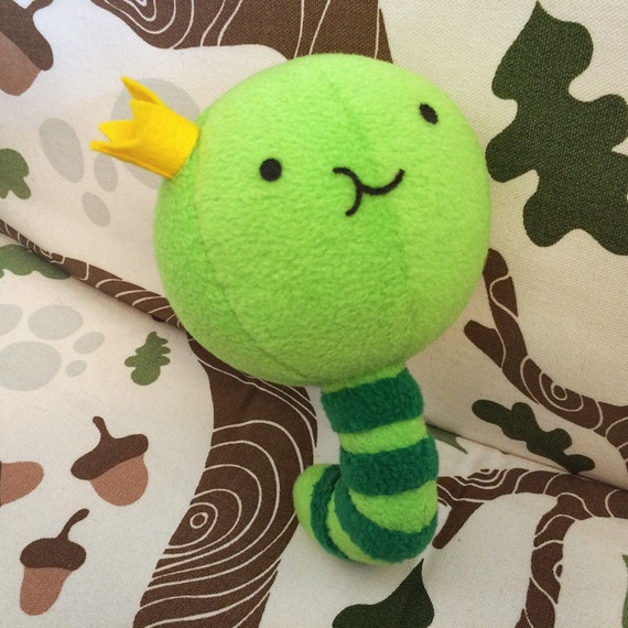 worm plushie