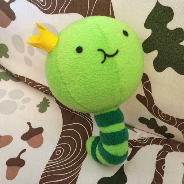 King Worm plush (MADE TO ORDER)