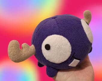 Peluche de alce mini de Invasor Zim (HECHO A PEDIDO)