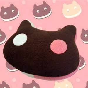 Cookie Cat pillow (MADE TO ORDER)