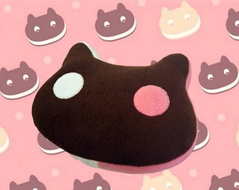 Almohada de gato de galleta (HECHA A PEDIDO)