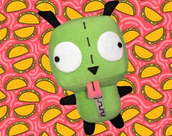 Pelúcia Big Gir Invader Zim (FEITO SOB ENCOMENDA)
