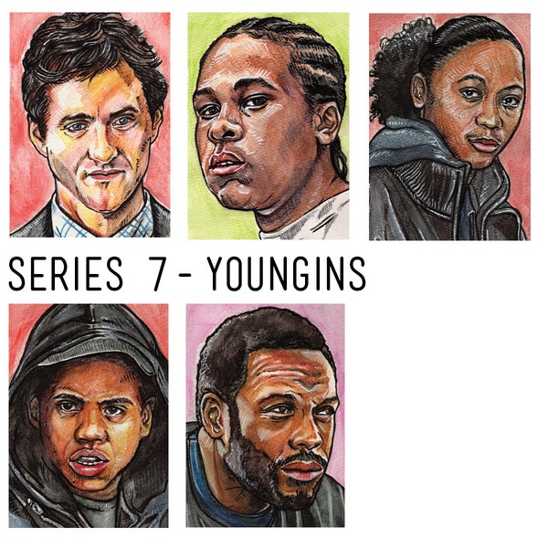 HBO The Wire Series 7 - Youngins - Limited Edition Art Cards