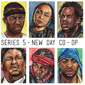 HBO The Wire Series Series 5 - New Day Co-op - Limited Edition Art Cards