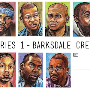 HBO The Wire Series 1 - Barksdale Crew - Limited Edition Art Cards