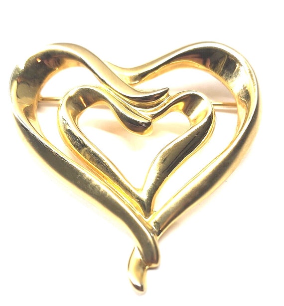 VALENTINES DAY NAPIER Brooch! Signed Precious Vale