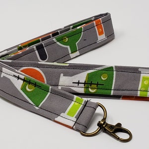 Science beakers lanyard - teacher gift - back to school - science teacher