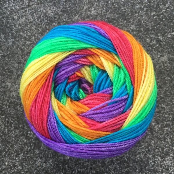 Self Striping Sock Yarn - Prismatic