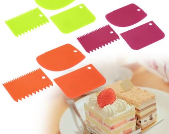 9pcs Cake Dough Scraper