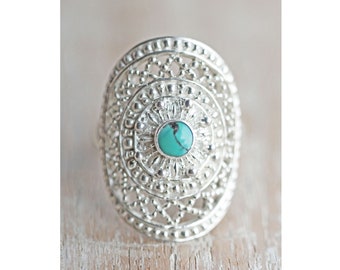 Turquoise Rings 925