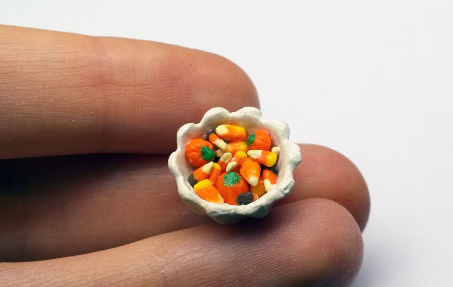 Dollhouse Miniature Candy Corn Polymer Clay Food Halloween Etsy